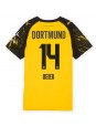 Borussia Dortmund Maximilian Beier #14 Replika Hemmakläder Dam 2025-26 Kortärmad
